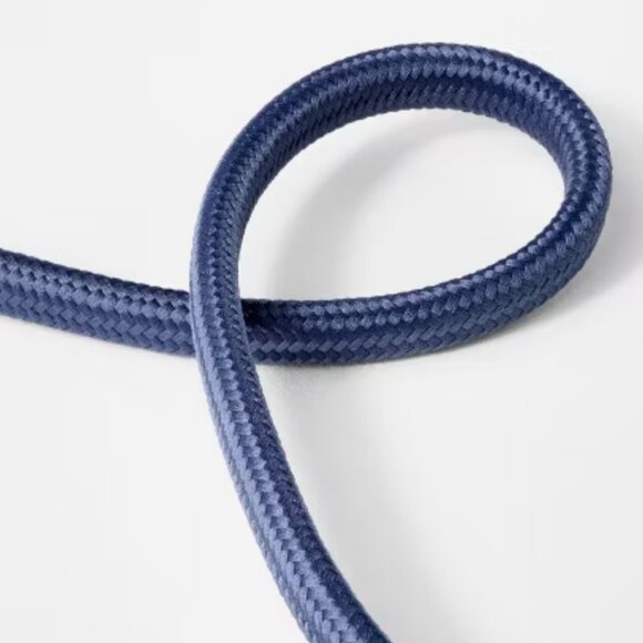 Studio McGee Large speckled blue Ceramic Table Lamp Blue NEW WITH TAG - Picture 4 of 5